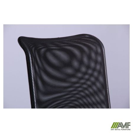Фото 6 - Кресло Аэро CF хром сиденье сетка Черная, Неаполь N-20/Спинка сетка черная 