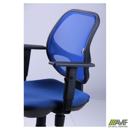 Фото 6 - Кресло Квант/Action сиденье Квадро-20/спинка Сетка синяя