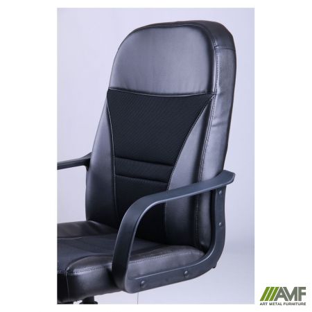 Фото 5 - Кресло Анкор Пластик Скаден черный + Сетка