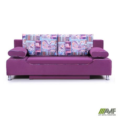 Фото 1 - Диван Элиза Бонд yellow 08/Бонд bordo 13