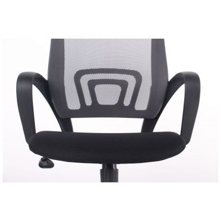 Фото 7 - Кресло Веб сиденье Сетка черная/спинка Сетка серая 
