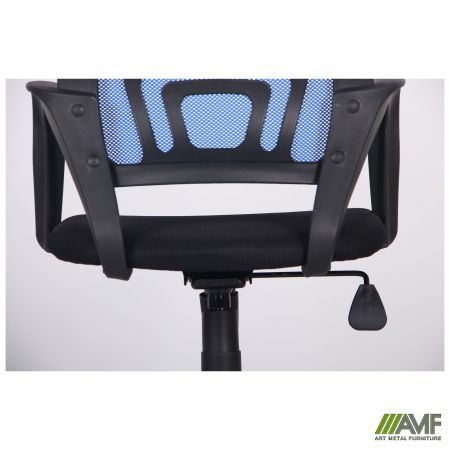 Фото 12 - Кресло Веб сиденье Сетка черная/спинка Сетка синяя 