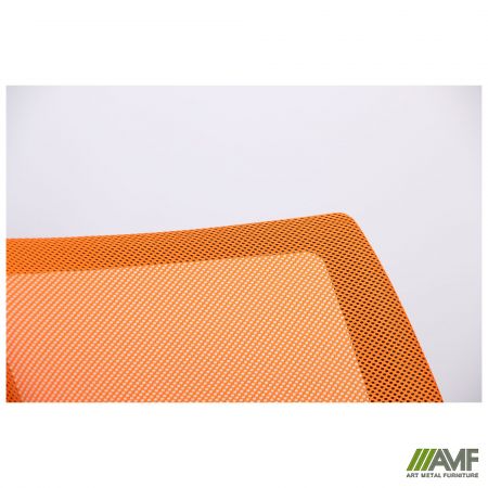 Фото 10 - Кресло Веб сиденье Сетка черная/спинка Сетка оранжевая 