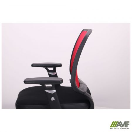 Фото 10 - Кресло Онлайн сиденье Сетка черная/спинка Сетка красная 