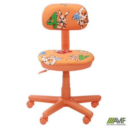 Фото 3 - Кресло Свити оранжевый Зайцы оранжевые 