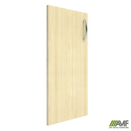 Фото 1 - Дверь М22-2 L АртМобил (410х18х760мм) серый/кромка серый металлик