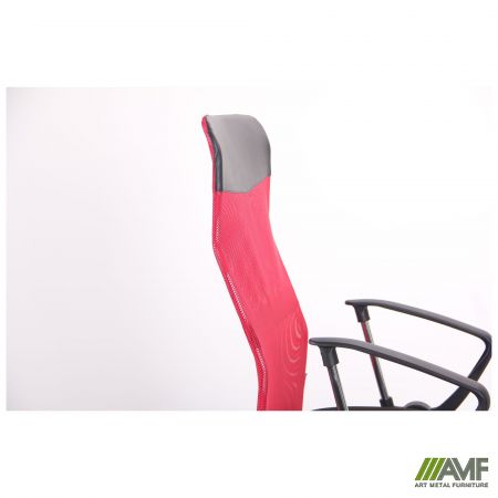 Фото 13 - Кресло Ultra сиденье А-1/спинка Сетка красная, вставка Скаден черный 