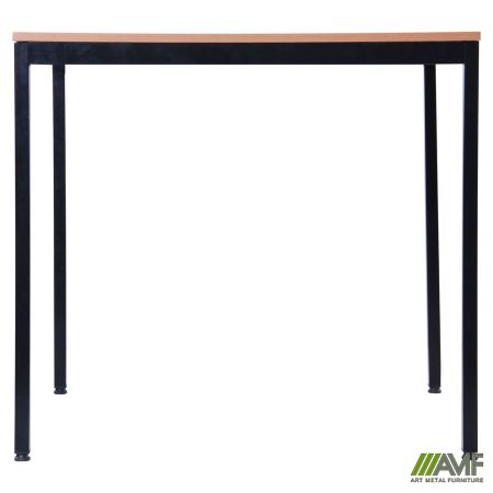 Фото 4 - Стіл Турін розбірний (680х680х750H) чорний графіт/Бук 