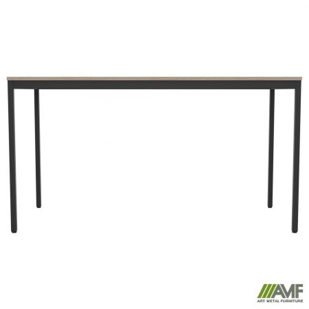 Фото 3 - Стол Турин разборной (1387х680х750H) черный графит/Дуб Сонома 