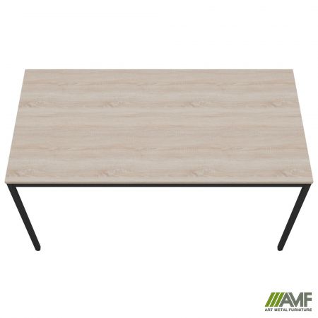 Фото 5 - Стол Турин разборной (1387х680х750H) черный графит/Дуб Сонома 