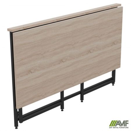 Фото 8 - Стіл розкладний Fold FL1200 (1200х600х750Н) чорний/Дуб Сонома 