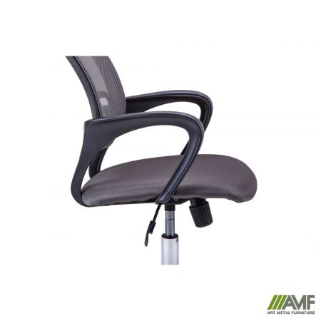 Фото 7 - Крiсло Веб Хром Сiтка сiра 