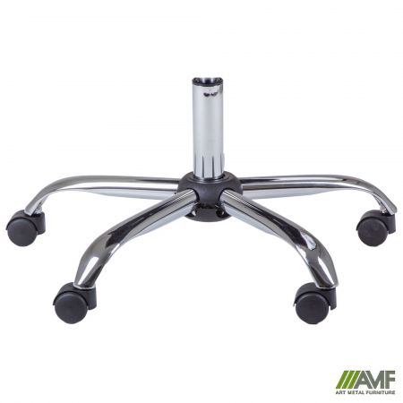 Фото 8 - Крiсло Веб Хром Сiтка сiра 