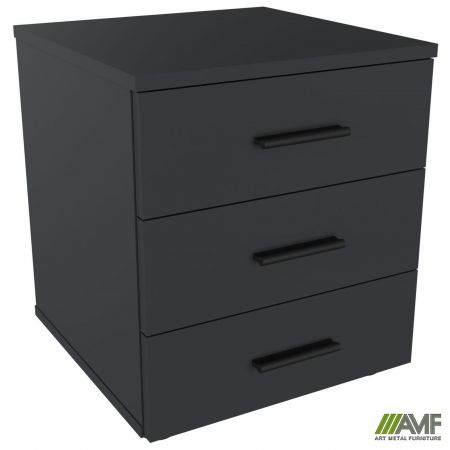 Фото 1 - Тумба Asti AS400 (400х400х460Н) Антрацит 