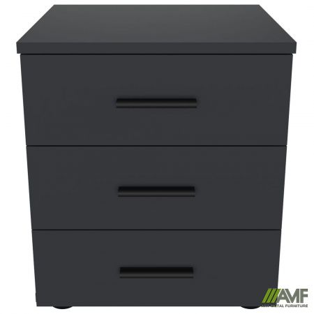 Фото 2 - Тумба Asti AS400 (400х400х460Н) Антрацит 