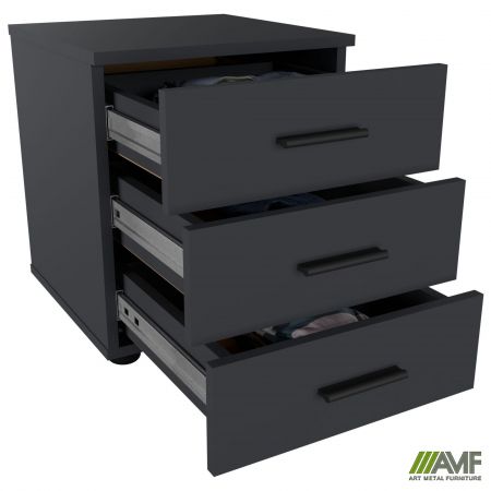 Фото 4 - Тумба Asti AS400 (400х400х460Н) Антрацит 