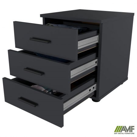 Фото 6 - Тумба Asti AS400 (400х400х460Н) Антрацит 