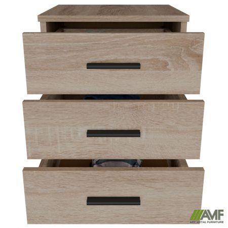 Фото 3 - Тумба Asti AS400 (400х400х460Н) Дуб Сонома 