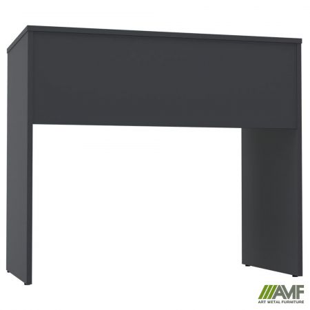 Фото 5 - Стіл City 900 дві шухляди (900х500х780Н) Антрацит 