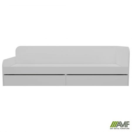 Фото 2 - Ліжко односпальне City дві шухляди під матрац 1900х800 Білий 