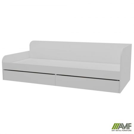 Фото 3 - Ліжко односпальне City дві шухляди під матрац 1900х800 Білий 