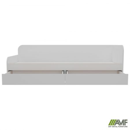 Фото 5 - Ліжко односпальне City дві шухляди під матрац 1900х800 Білий 