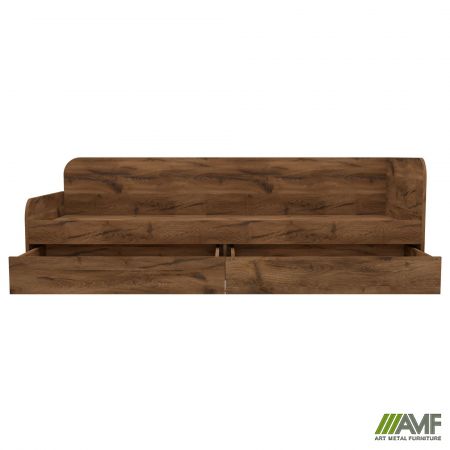 Фото 5 - Кровать односпальная City два ящика под матрас 1900х800 Дуб Ливорно 