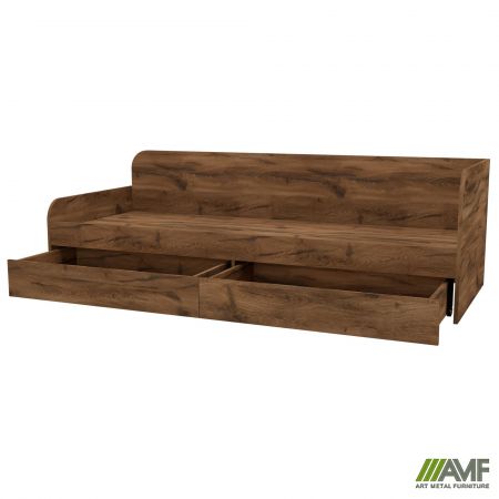 Фото 6 - Кровать односпальная City два ящика под матрас 1900х800 Дуб Ливорно 