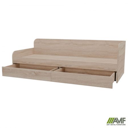 Фото 6 - Ліжко односпальне City дві шухляди під матрац 1900х800 Дуб Сонома 