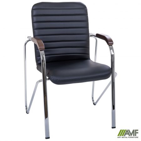 Фото 1 - Стілець Rumba хром орех Неаполь N-20 