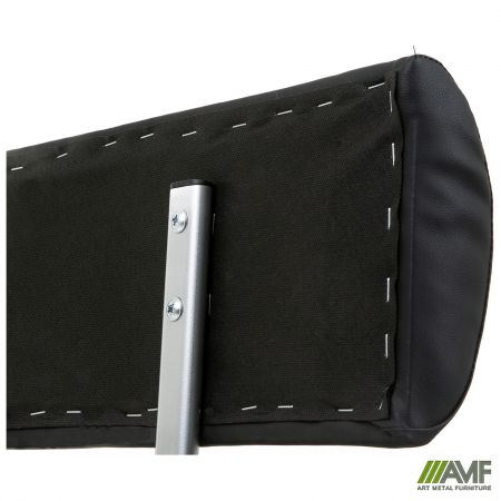 Фото 11 - Диван Smile 1200, Шкірозамінник чорний 