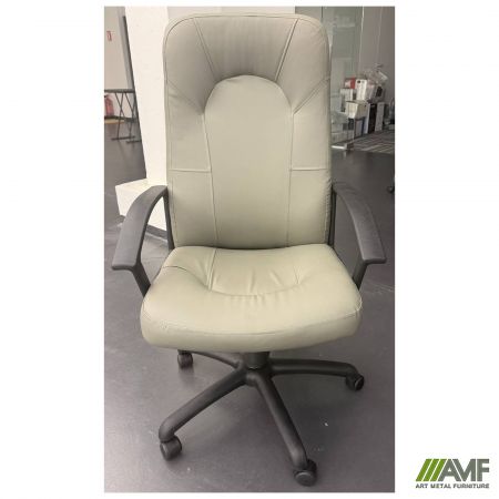 Фото 1 - Кресло Ровер Tilt Кожзам серый 