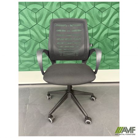 Фото 2 - Кресло Dex сиденье А-1/спинка Сетка черная 