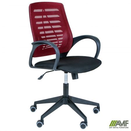 Фото 1 - Кресло Dex сиденье А-1/спинка Сетка бордовая 