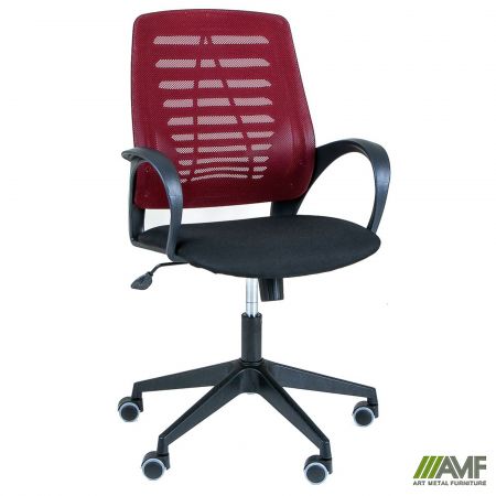 Фото 2 - Кресло Dex сиденье А-1/спинка Сетка бордовая 