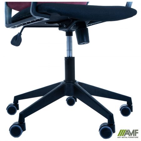 Фото 12 - Кресло Dex сиденье А-1/спинка Сетка бордовая 