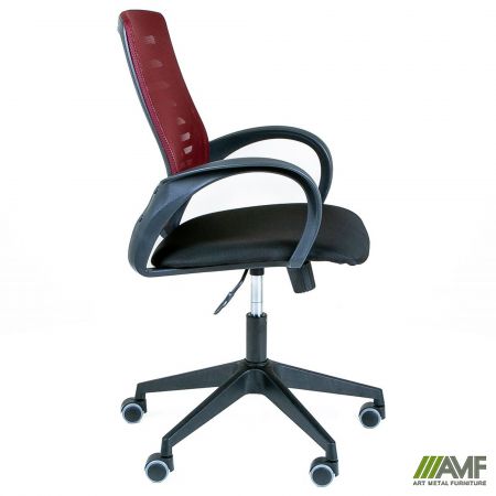 Фото 4 - Кресло Dex сиденье А-1/спинка Сетка бордовая 