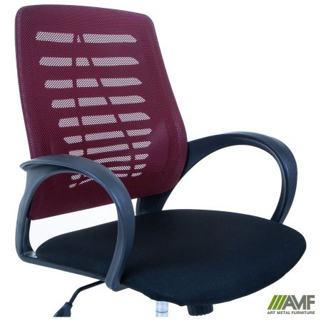 Фото 6 - Кресло Dex сиденье А-1/спинка Сетка бордовая 
