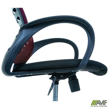 Фото 10 - Кресло Dex сиденье А-1/спинка Сетка бордовая 