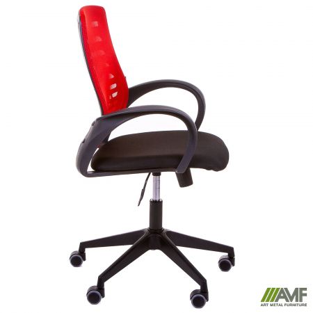 Фото 3 - Крісло Dex сидіння А-1/спинка Сітка червона 