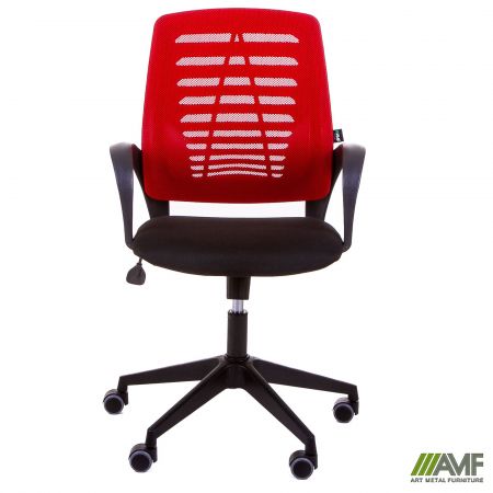 Фото 4 - Крісло Dex сидіння А-1/спинка Сітка червона 