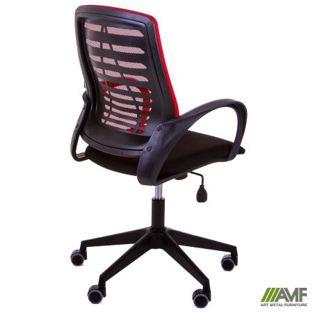 Фото 5 - Крісло Dex сидіння А-1/спинка Сітка червона 