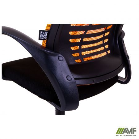 Фото 11 - Кресло Dex сиденье А-1/спинка Сетка оранжевая 