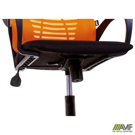 Фото 12 - Кресло Dex сиденье А-1/спинка Сетка оранжевая 