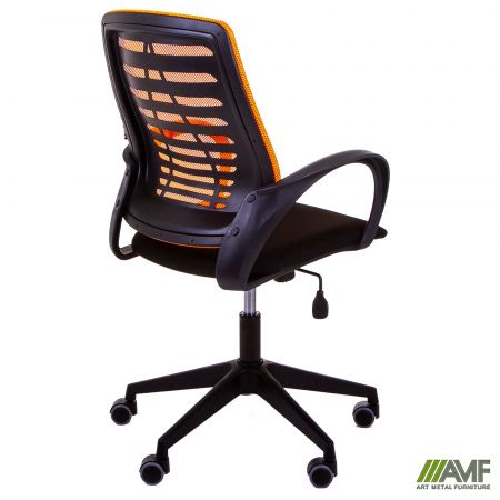 Фото 5 - Кресло Dex сиденье А-1/спинка Сетка оранжевая 