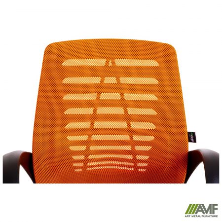 Фото 7 - Кресло Dex сиденье А-1/спинка Сетка оранжевая 