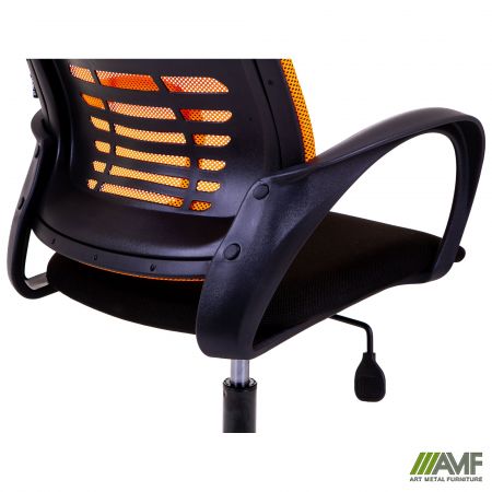 Фото 9 - Кресло Dex сиденье А-1/спинка Сетка оранжевая 