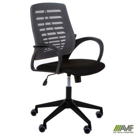 Фото 1 - Крісло Dex сидіння А-1/спинка Сітка сіра 