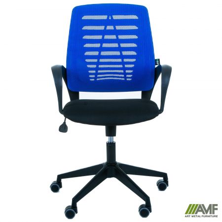 Фото 4 - Кресло Dex сиденье А-1/спинка Сетка синяя 