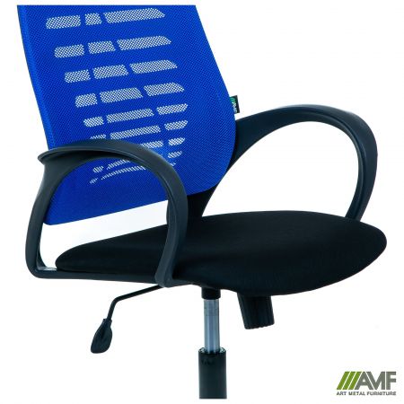 Фото 7 - Кресло Dex сиденье А-1/спинка Сетка синяя 